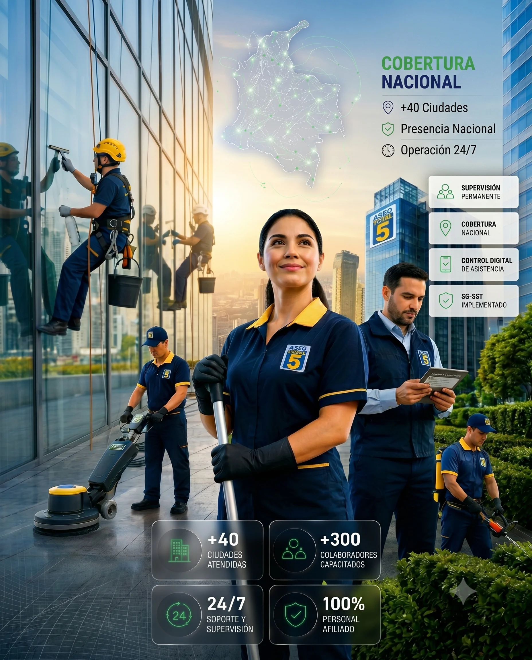 Aseo Total 5 Operación Mobile